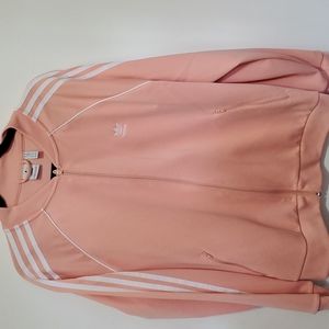 Peach Adidas Track Jacket